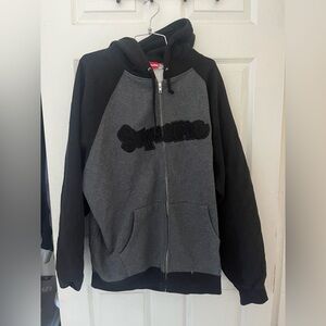Supreme 2022 Gonz Applique Zip Up Hoodie Size XXL